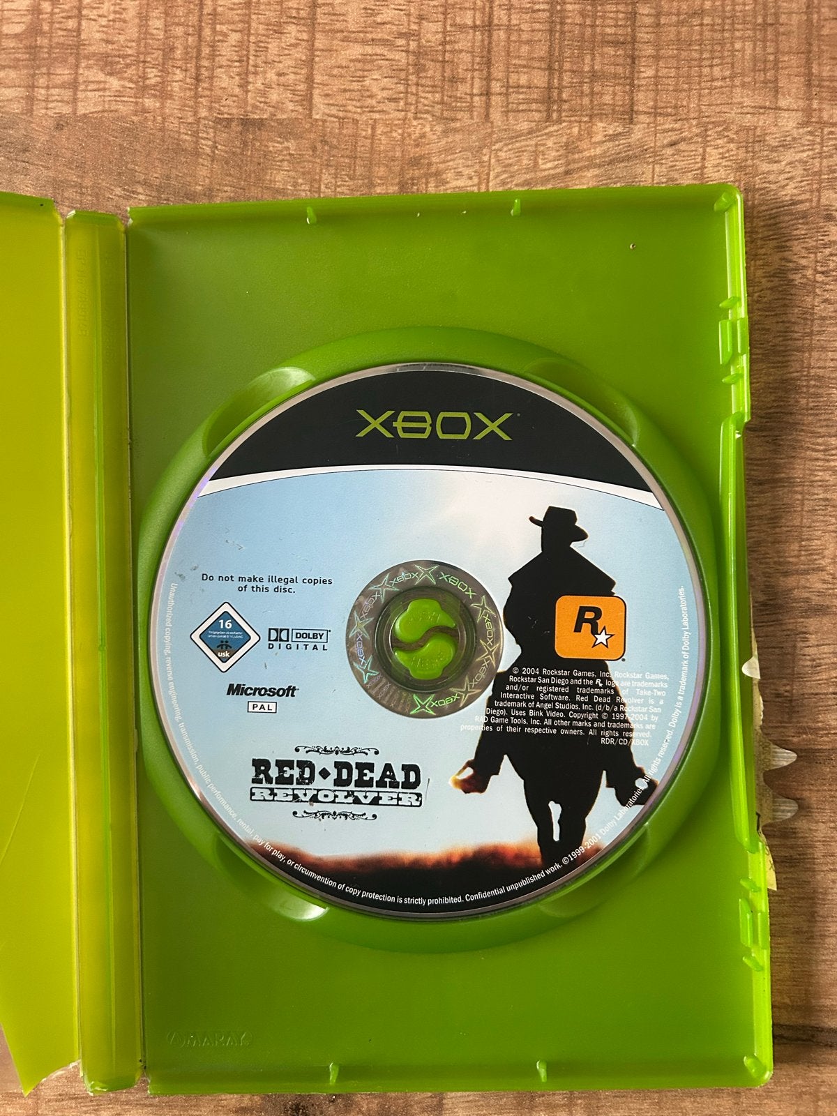 Red Dead Revolver Xbox (disc only), Ophalen of Verzenden, Gebruikt, Shooter, Vanaf 16 jaar