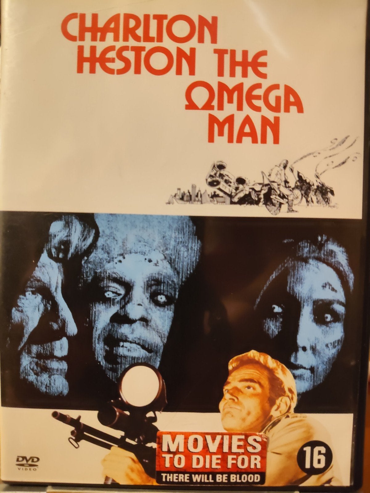 The Omega Man Dvd NL ZGAN + Gratis Bluray Charlton Heston, Cd's en Dvd's, 1960 tot 1980, Vanaf 16 jaar, Ophalen of Verzenden, Zo goed als nieuw