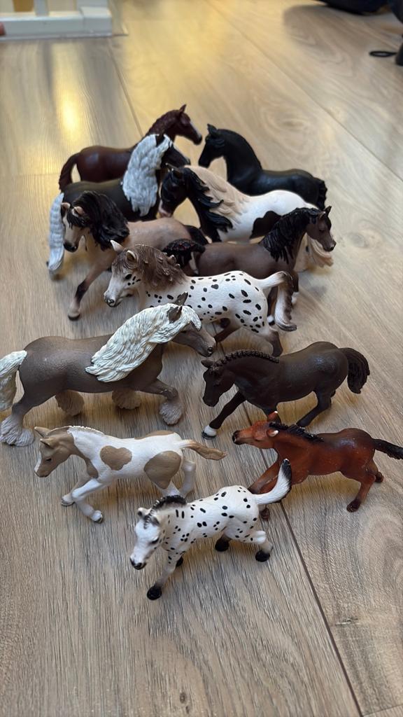 Schleich paarden per stuk 3.50, Ophalen of Verzenden, Zo goed als nieuw