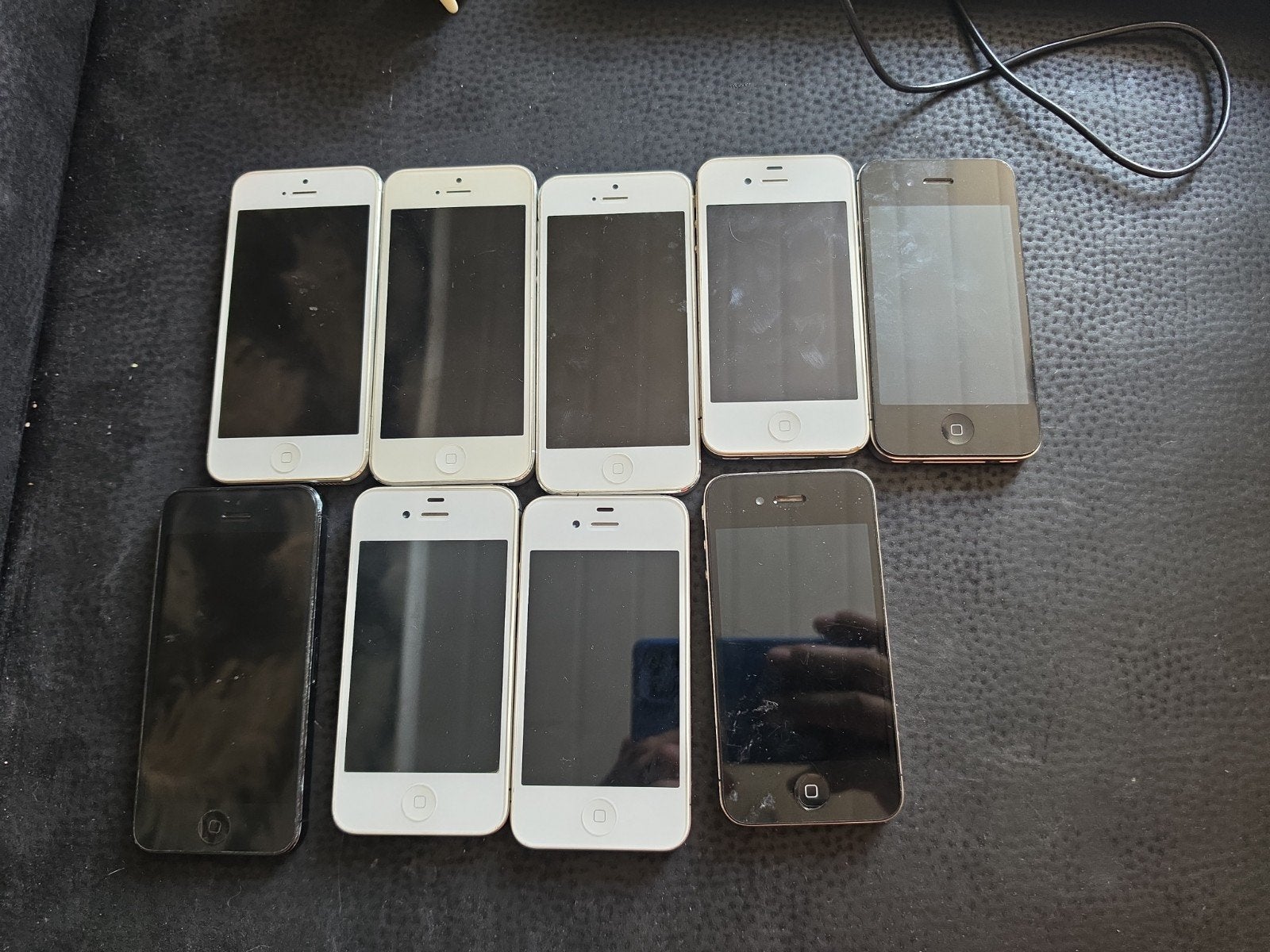 iPhone 4 en iPhone 5 - Diverse modellen, Telecommunicatie, Mobiele telefoons | Apple iPhone, Ophalen, Gebruikt, Zwart, Zonder simlock