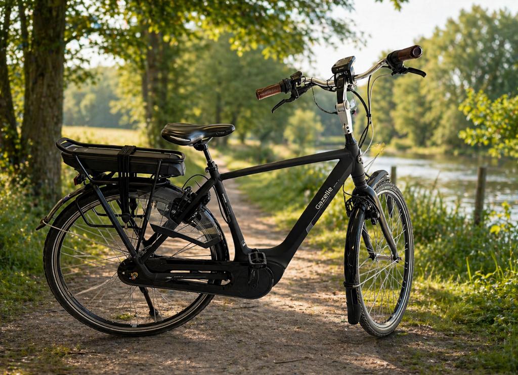 Gebruikte Gazelle heren e-bike met Bosch middenmoter, Fietsen en Brommers, Ophalen, Gebruikt, 51 tot 55 cm, 50 km per accu of meer