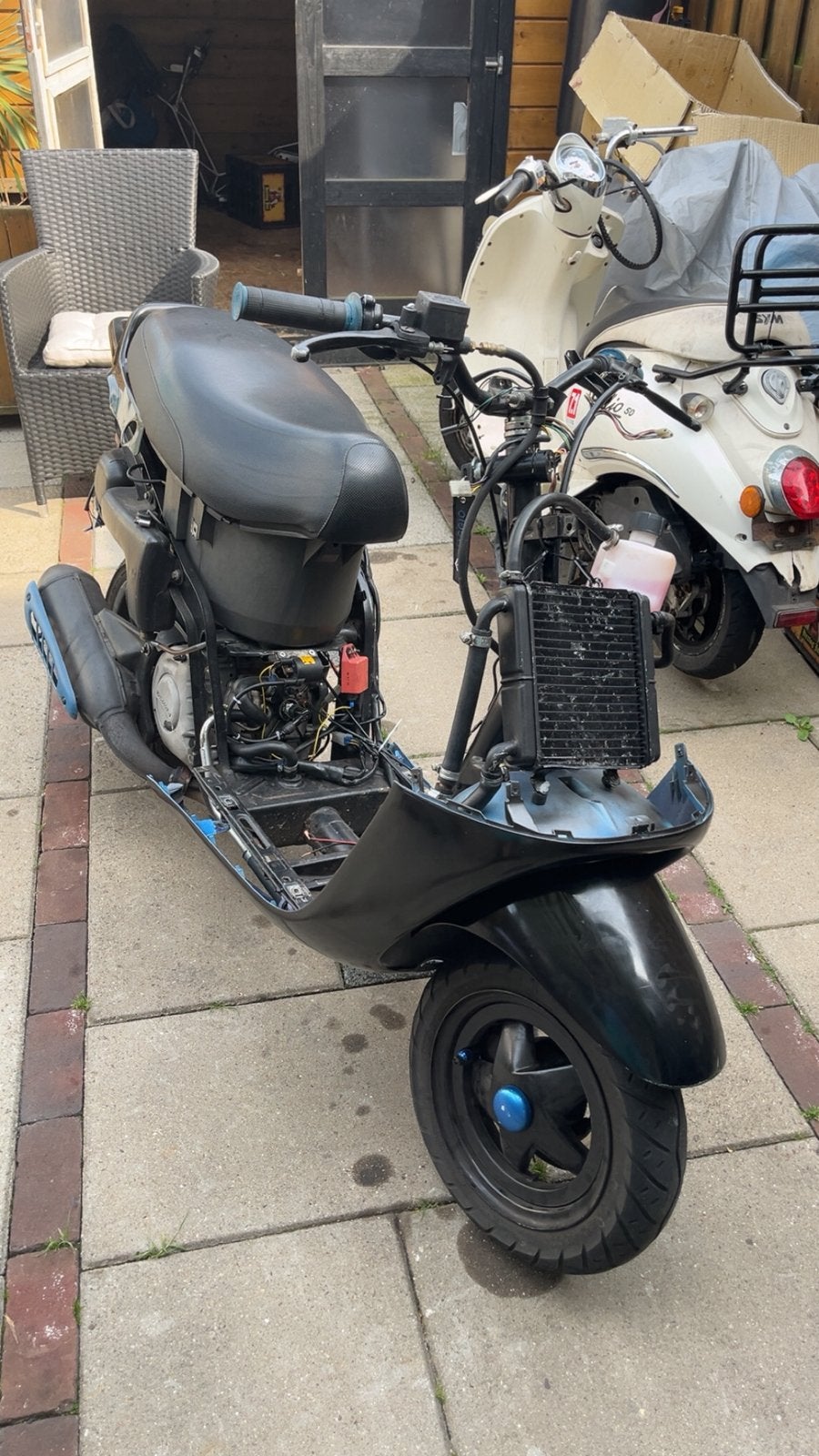 Piaggio Quartz zonder blok, Fietsen en Brommers, Scooters | Piaggio, Ophalen, Zo goed als nieuw, Benzine, Overige modellen