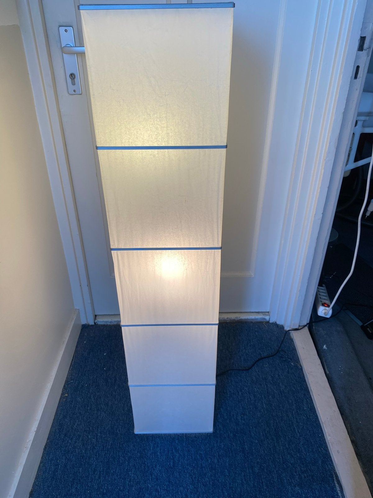 Moderne staande lamp, Ophalen, Zo goed als nieuw, E27 (groot), 150 tot 200 cm