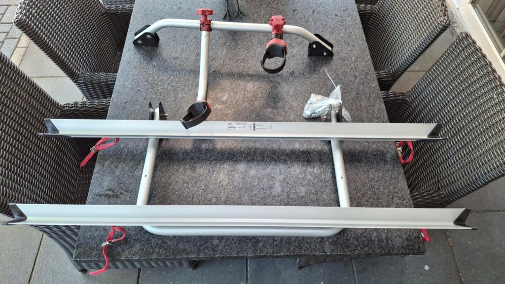 Fiamma carrière-bike garage standaard fietsendrager, Caravans en Kamperen, Camper-accessoires, Ophalen, Gebruikt