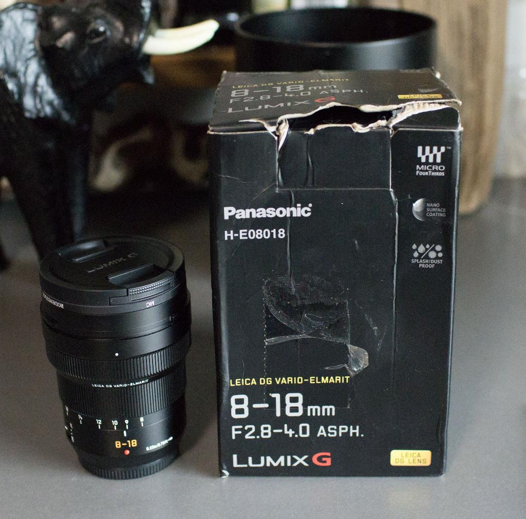 Panasonic Leica DG Vario-Elmarit 8-18mm f/2.8-4.0 ASPH, Ophalen of Verzenden, Zo goed als nieuw, Groothoeklens, Zoom