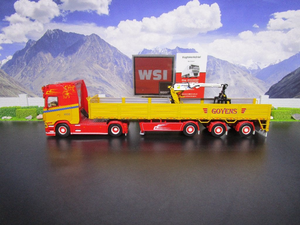 wsi 01-4560 scania s highline cs20h goyens, Hobby en Vrije tijd, Ophalen of Verzenden, Nieuw, Bus of Vrachtwagen, Wsi