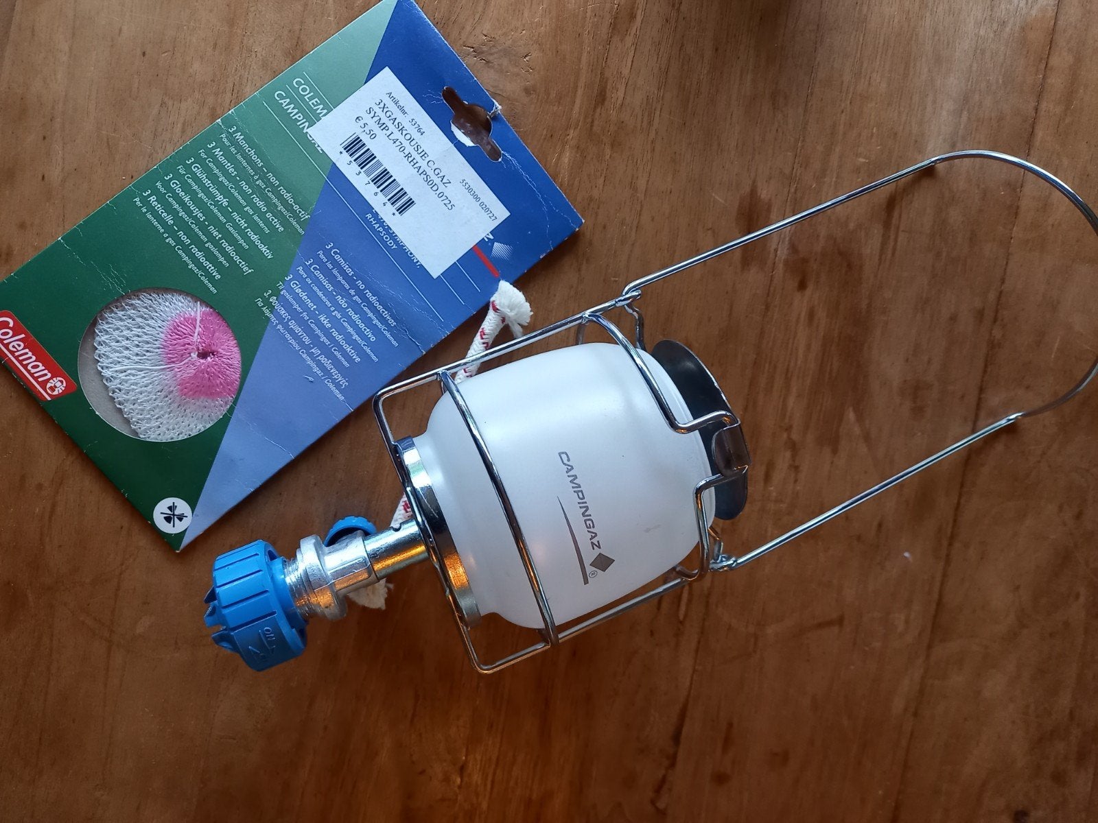 campinggazlamp., Ophalen, Zo goed als nieuw