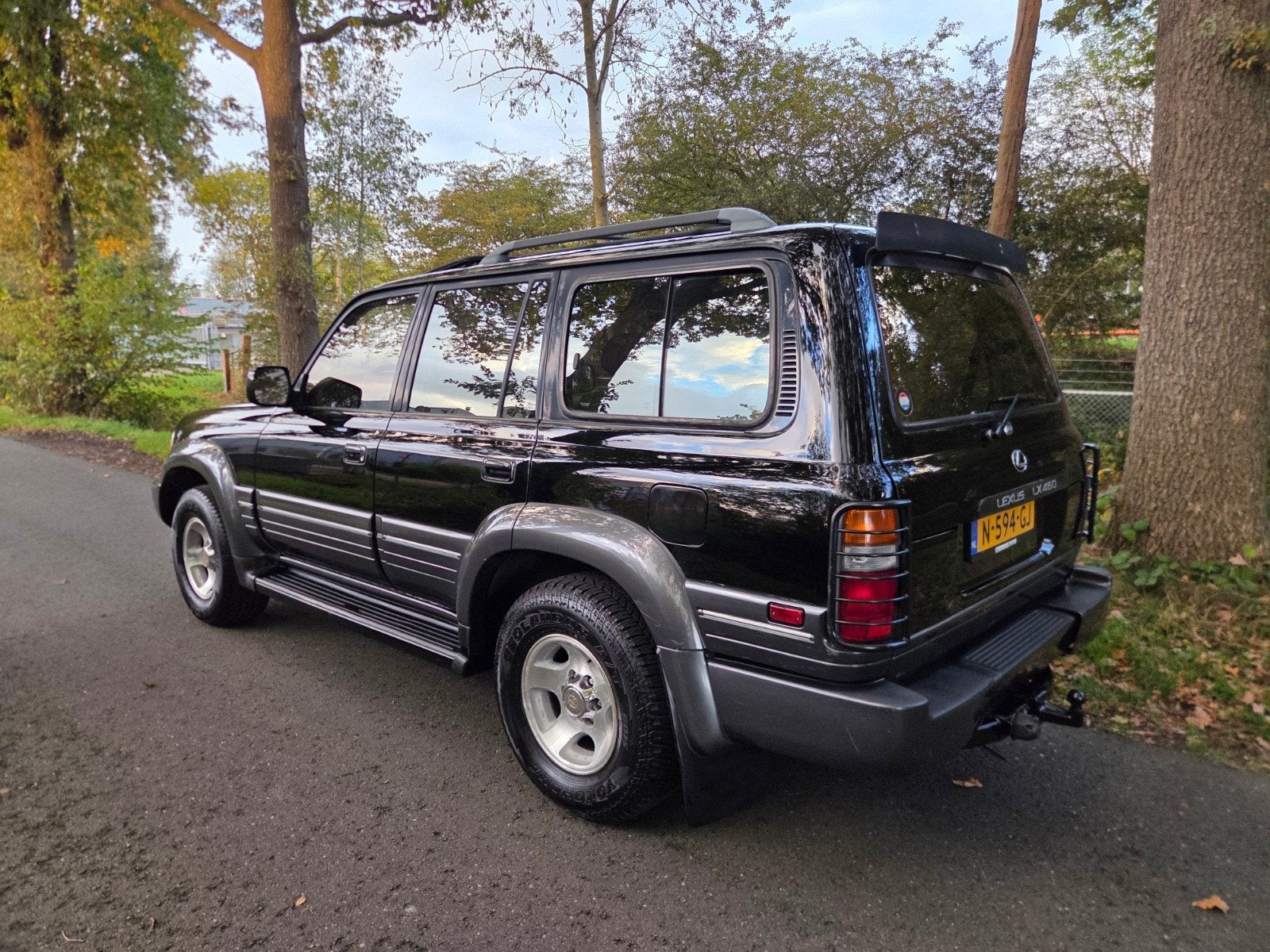 Lexus LX450 4.5 Automaat 7-pers 1997, Auto's, Automaat, Beige, 2307 kg, 7 stoelen