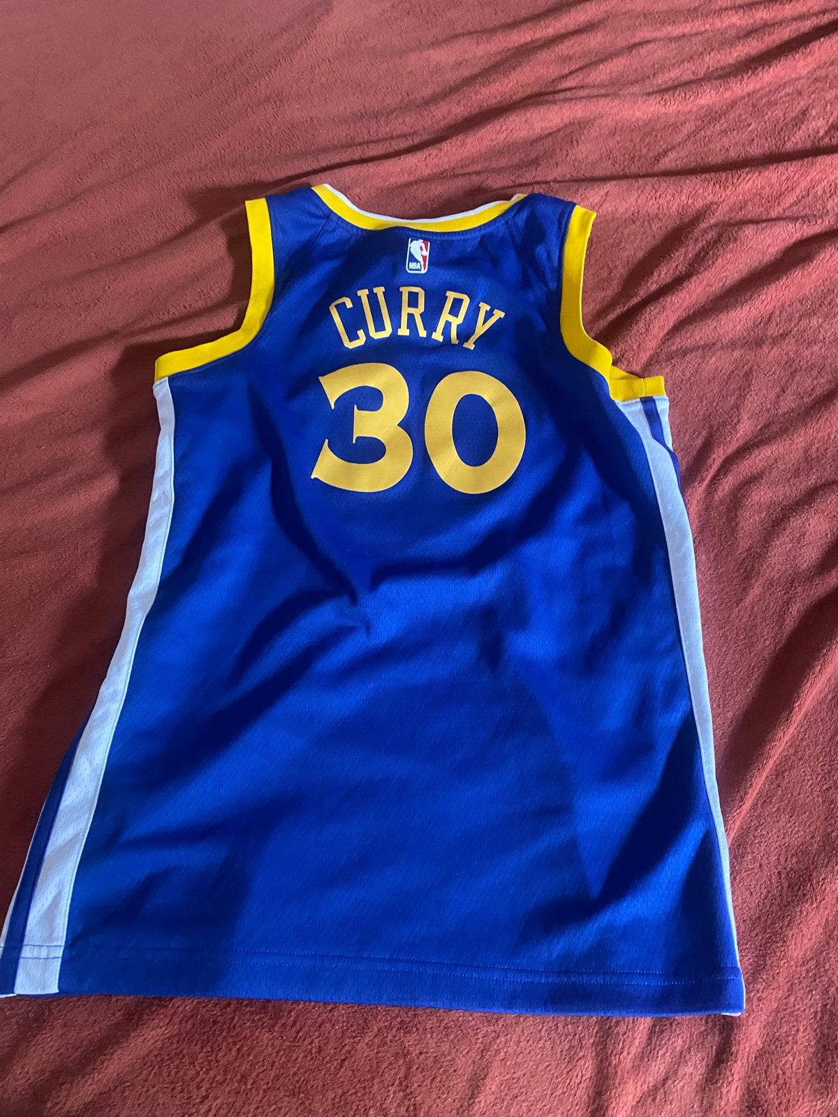 Nike Golden State Warriors Curry #30 Basketbalshirt, Ophalen of Verzenden, Zo goed als nieuw, Jongen of Meisje