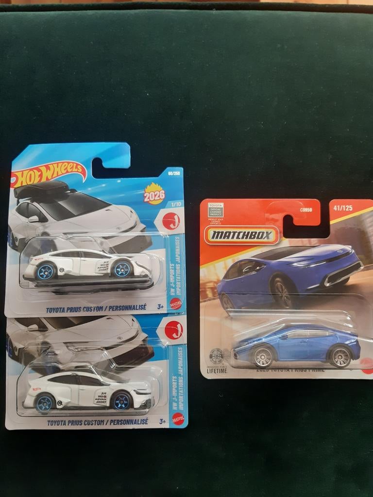 Hotwheels Toyota Prius., Ophalen of Verzenden, Nieuw, Auto