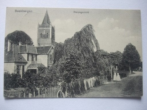 P264 Beekbergen - Dorpsgezicht - 1914, Verzamelen, Ansichtkaarten | Nederland, Verzenden, Voor 1920, Gelopen, Gelderland