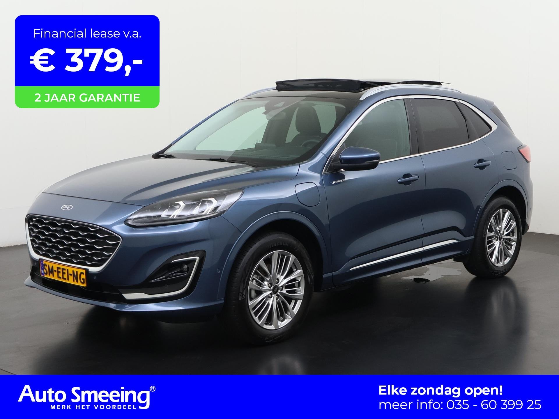 Ford Kuga 2.5 PHEV Vignale | Panoramadak | Head Up | Zondag, Auto's, 12 maanden, 14 kWh, Gebruikt, Euro 6
