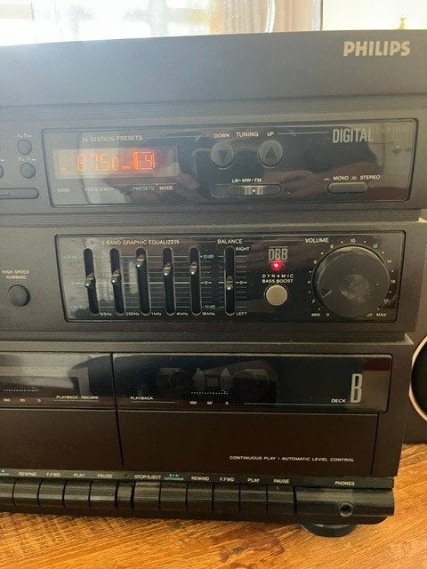 stereo toren, Ophalen, Zo goed als nieuw, Tuner of Radio, Sony