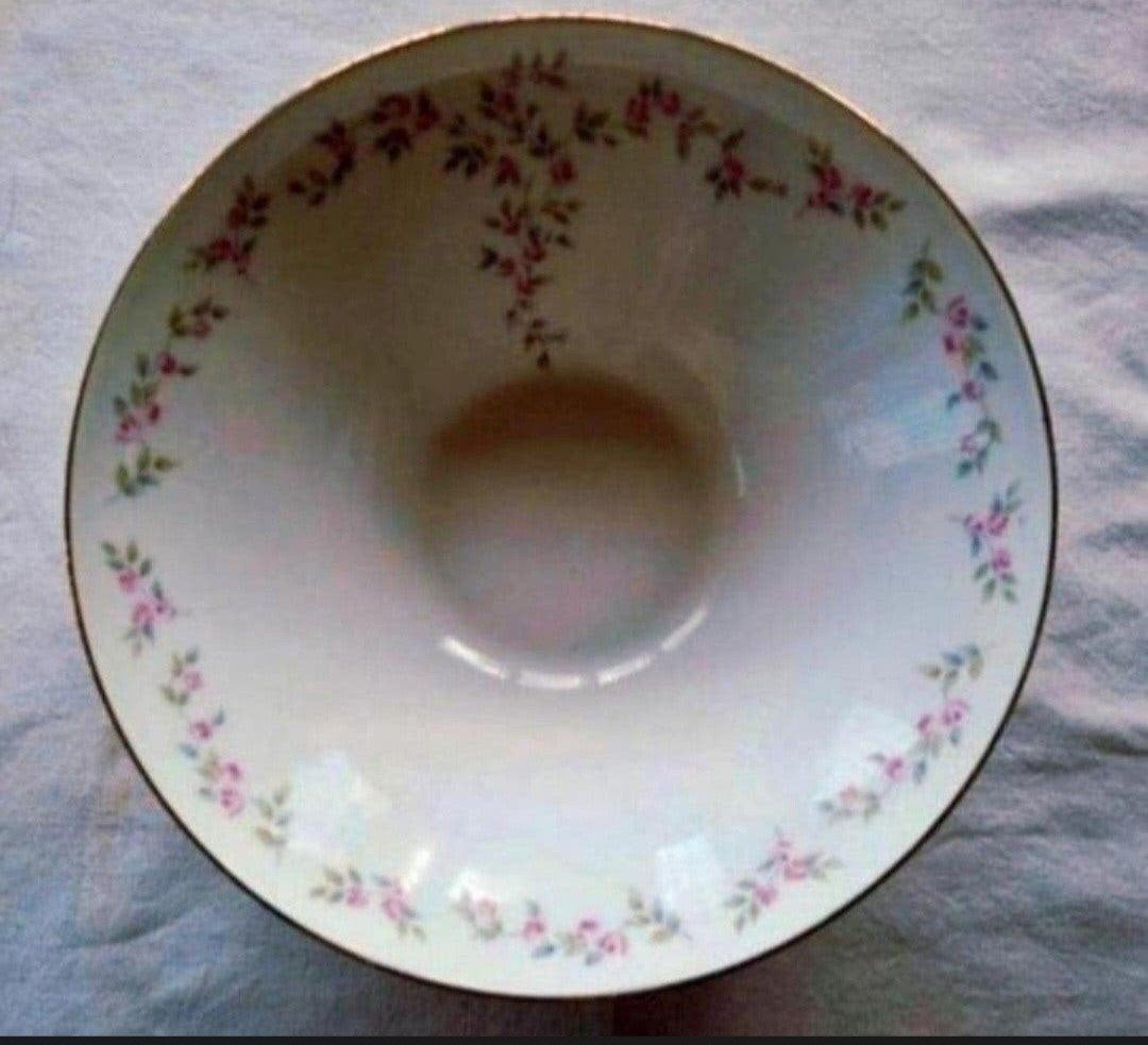 Heinrich Selb Bavaria schaal kleine roze bloemetjes takjes, Ophalen of Verzenden