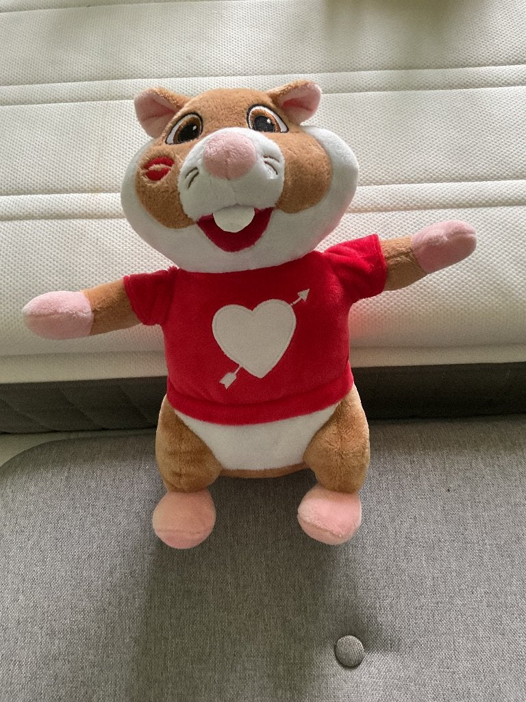 AH Hamster: Valentijn hart, Ophalen of Verzenden, Zo goed als nieuw