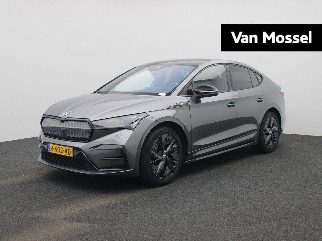 Skoda Enyaq Coupé iV 80 RS | Apple Carplay / Android Auto |, Auto's, Skoda, Bedrijf, Te koop, Enyaq, 4x4, ABS, Achteruitrijcamera
