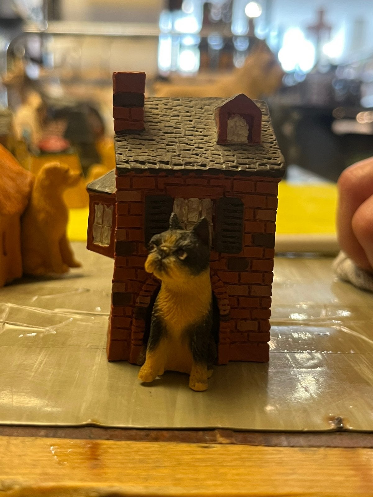 5 Barkitecture hondenbeeldjes, Ophalen of Verzenden, Gebruikt, 1:35 tot 1:50, Figuur of Figuren