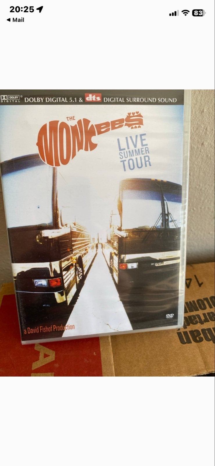 The Monkees Live Summer Tour DVD - Muziekdocumentaire, Alle leeftijden, Engels, Ophalen of Verzenden, Concert
