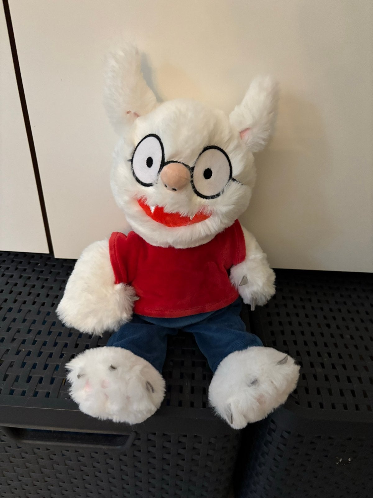 Dolfje Weerwolfje knuffel met kleding Paul van Loon 2024!, Overige merken, Overige karakters, Overige typen, Ophalen of Verzenden