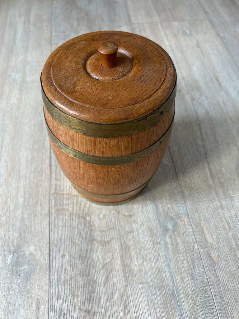 Houten Schimmelpenninck sigaren potje, Ophalen of Verzenden