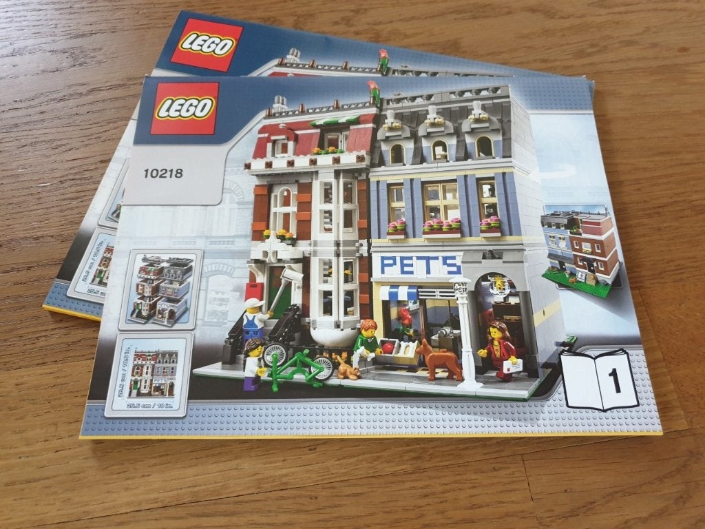 Nieuwe lego beschrijving van set 10218, Kinderen en Baby's, Speelgoed | Duplo en Lego, Lego, Lego, Lego, Overige typen