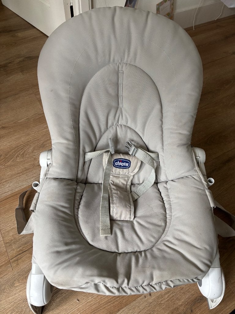Chicco wipstoel, Kinderen en Baby's, Ophalen, Gebruikt, Wipstoel, Met gordel(s) of riempje(s)