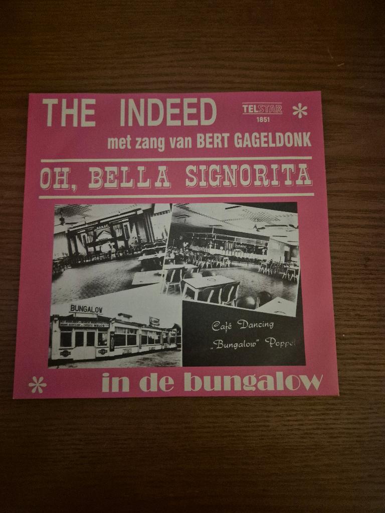 The Indeed, Cd's en Dvd's, Vinyl | Nederlandstalig, Ophalen of Verzenden, Zo goed als nieuw, 7 inch, Levenslied of Smartlap