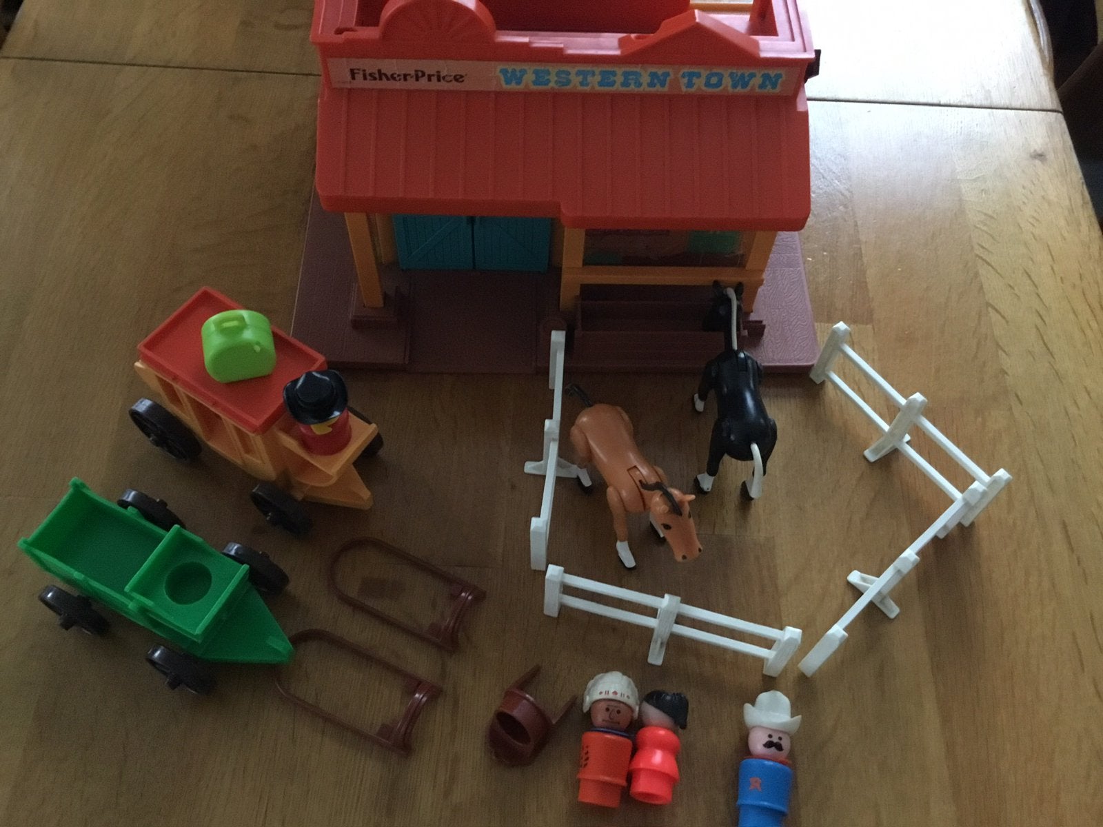 Vintage Saloon - Fisher Price, Ophalen of Verzenden, Gebruikt, Speelset