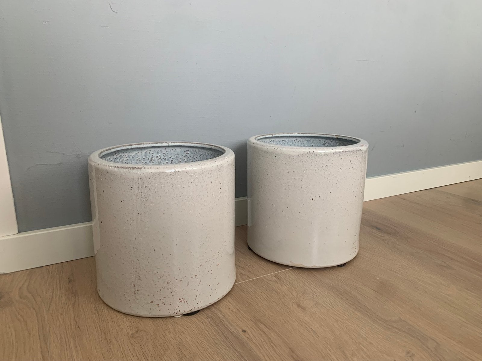 Set van 2 plantenpotten, Ophalen, Gebruikt