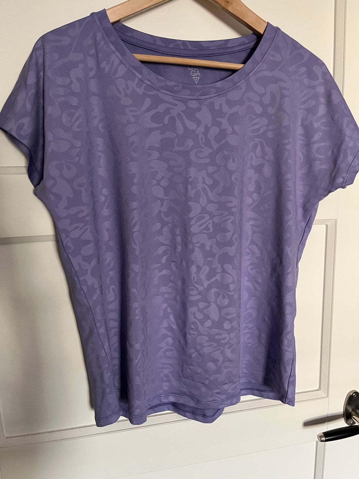 OSAGA Sportshirt Dames Maat S - Paars met Patroon, Paars, Ophalen of Verzenden, Maat 36 (S), Fitness of Aerobics