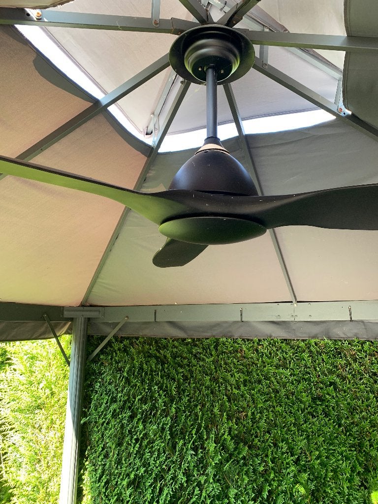 Ikohs(Create) ventilator met afstandbediening/zwart, Ophalen, Zo goed als nieuw, Plafondventilator