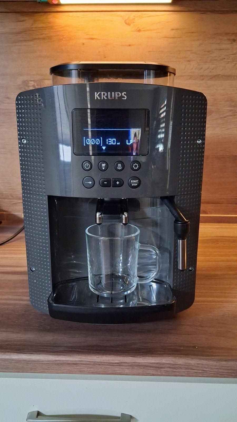 Krups EA81 koffiemachine (lees advertentie), Ophalen, Gebruikt, Koffiemachine, Koffiebonen