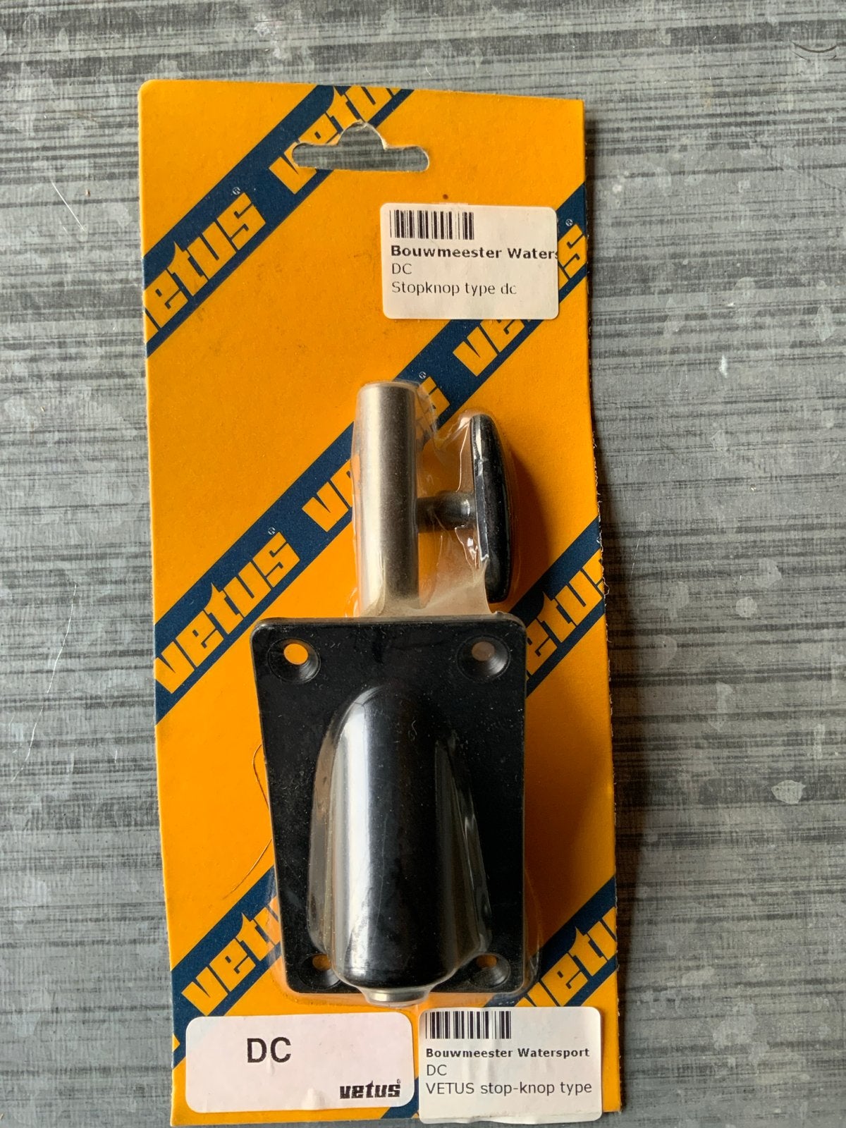 Vetus Stopknop type DC - Nieuw in verpakking, Ophalen of Verzenden, Nieuw, Overige typen