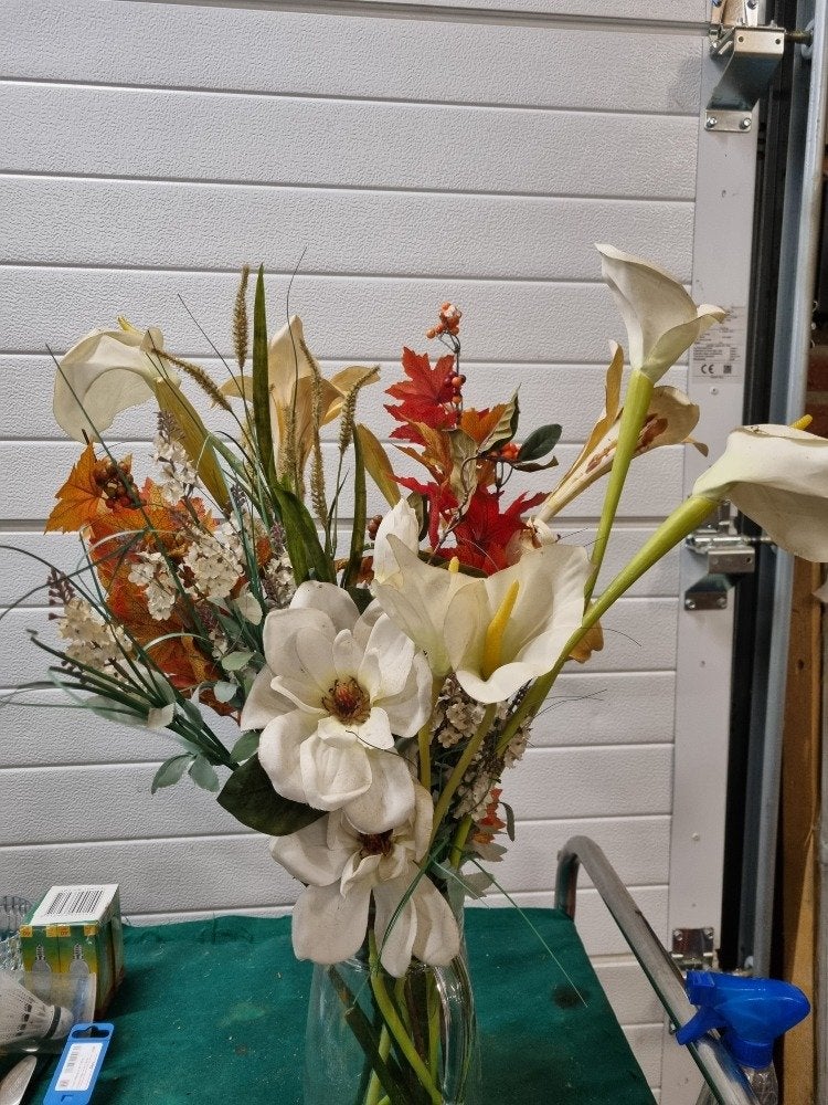 kunstbloemen boeket verschillende bloemen, Ophalen of Verzenden, 'T Olde Gre-j, Info@toldegrej.nl, Endepoelstraat 20f Didam