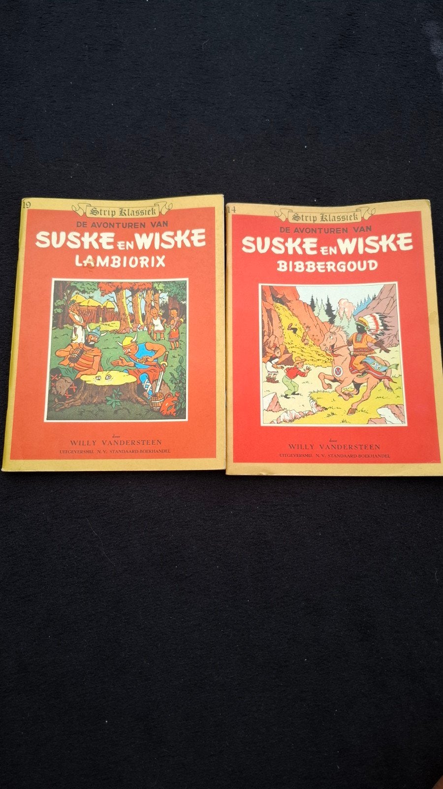 Suske en Wiske Strip Klassiek: Bibbergoud& Lambiorix (14&19), Boeken, Stripboeken, Meerdere stripboeken, Ophalen of Verzenden