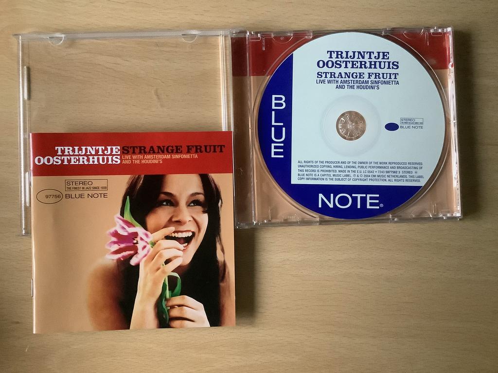 Trijntje Oosterhuis-Strange fruit. Geweldig dit op Blue Note, Ophalen of Verzenden, Zo goed als nieuw