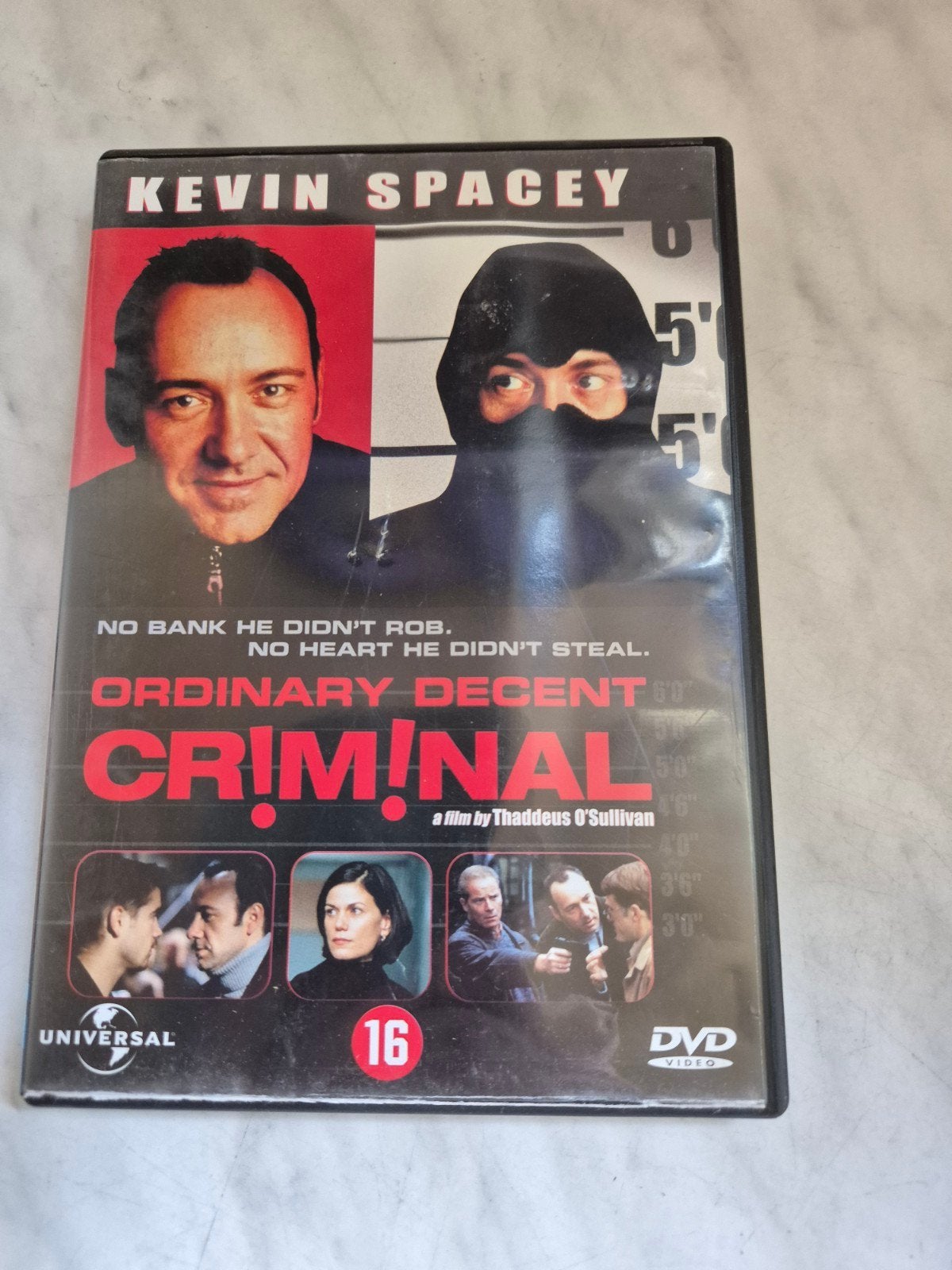 Ordinary Decent Criminal - Kevin Spacey DVD, Bonusmateriaal, Vanaf 16 jaar, Nederlands, Actiethriller