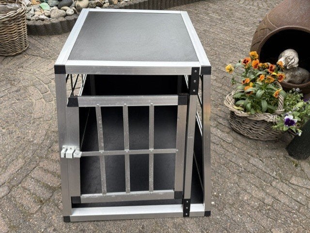 Tectake honden transport box, Ophalen, Gebruikt