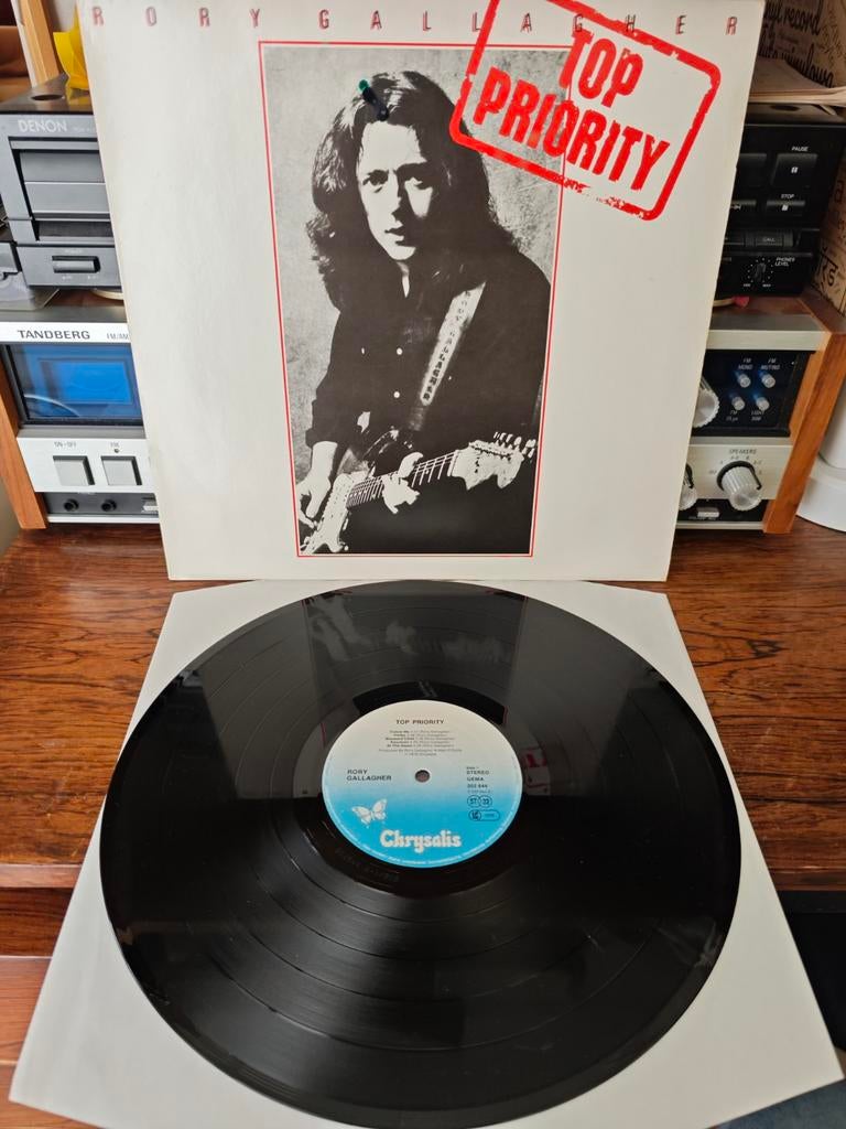 Rory Gallagher - Top Priority LP (1979) Rock/Blues, Gebruikt, Ophalen of Verzenden, 1970 - 1979, 12 inch