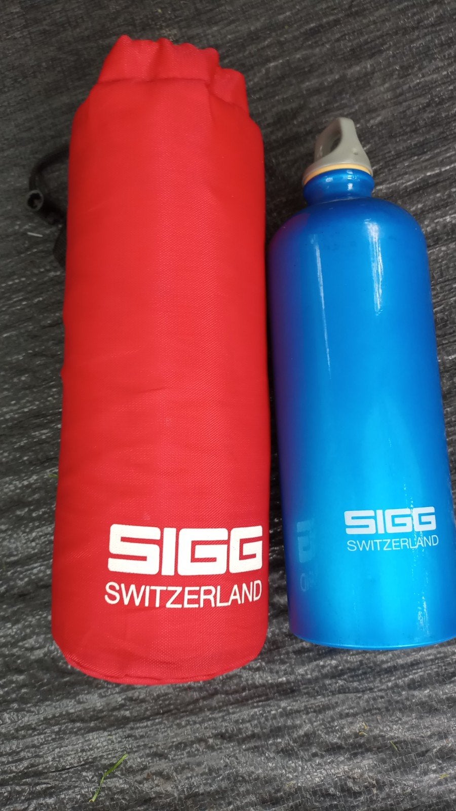 Sigg fles met isolatie tas ., Ophalen of Verzenden