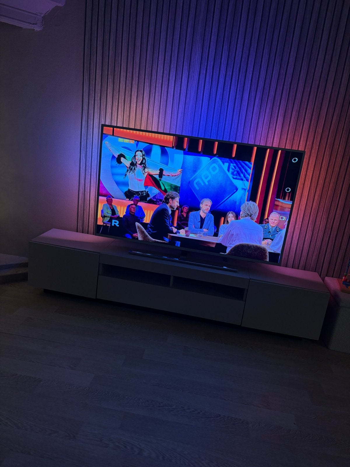 58 inch Philips Ambilight Smart TV - Zo goed als nieuw, Ophalen, Philips, 50 Hz, Zo goed als nieuw