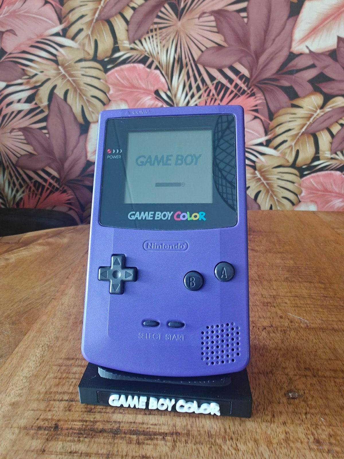 Gameboy Color Paars, Spelcomputers en Games, Spelcomputers | Nintendo Game Boy, Ophalen of Verzenden, Zo goed als nieuw, Game Boy Color