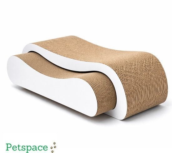 Krabplaat voor katten - 2-in-1 krabmeubel, Dieren en Toebehoren, Krabmeubelen, Ophalen of Verzenden, Zo goed als nieuw, Krabplank