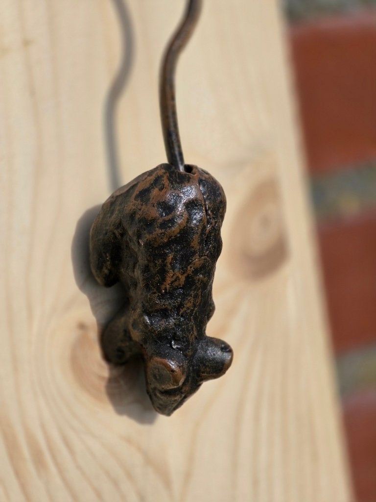 KAT EN MUIS / DEURKLOPPER / GIETIJZER / POES, Huis en tuin decoratie Marie, Nieuw, Info@huisentuindecoratiemarie.nl, Peize