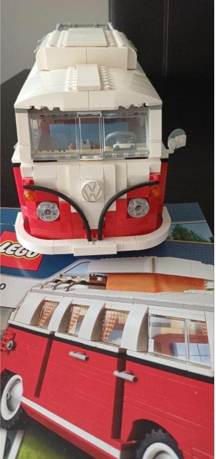 Lego Volkswagen T1 Camperbus - Zo goed als nieuw, Kinderen en Baby's, Speelgoed | Bouwstenen, Zo goed als nieuw, Overige merken