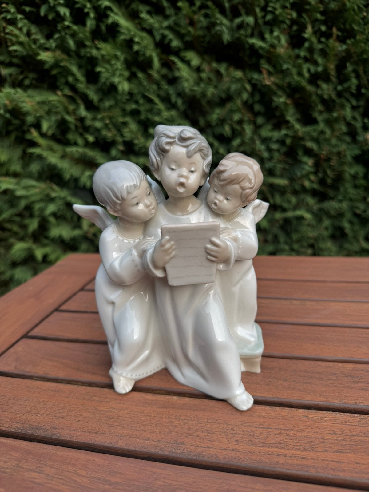 Prachtig Lladró beeldje – drie engeltjes, Verzamelen, Beelden en Beeldjes, Ophalen of Verzenden, Overige typen
