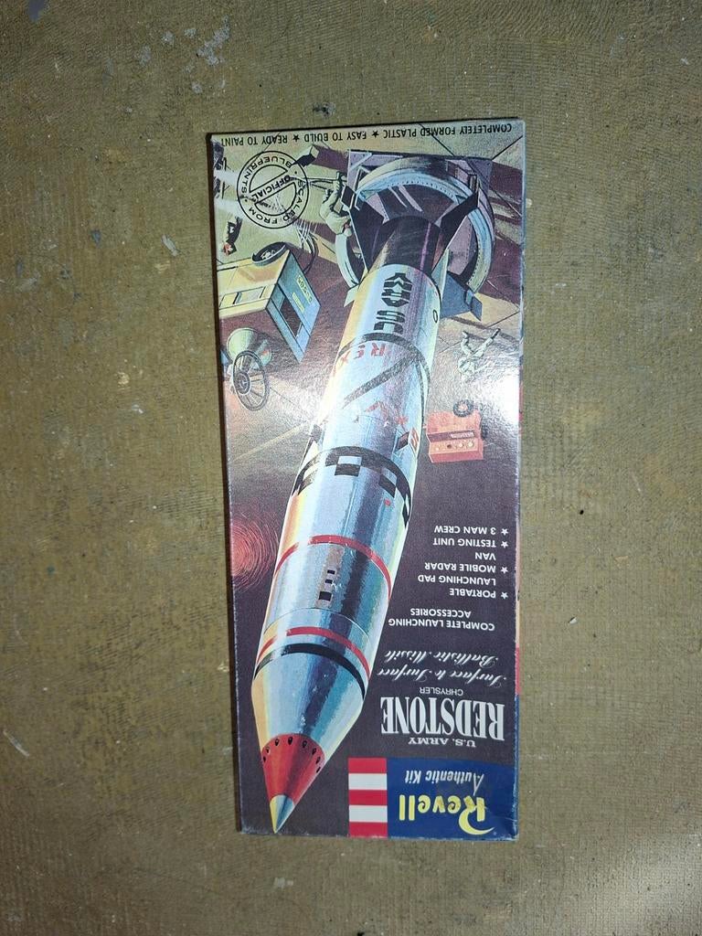 Revell Redstone Raket Modelbouwkit - Vintage, Verzenden, Nieuw, Revell