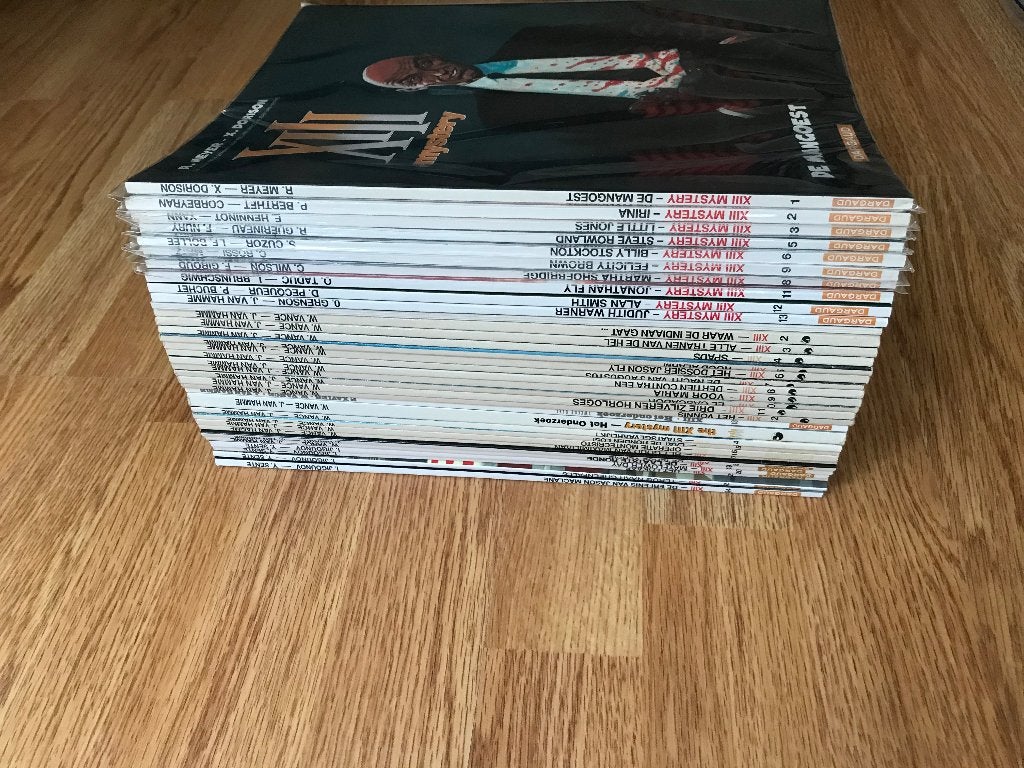 Xiii serie 1 t/m 29 plus mystery 1 t/m 14 +Jones 1t/m3, Eén stripboek, Ophalen of Verzenden, Zo goed als nieuw