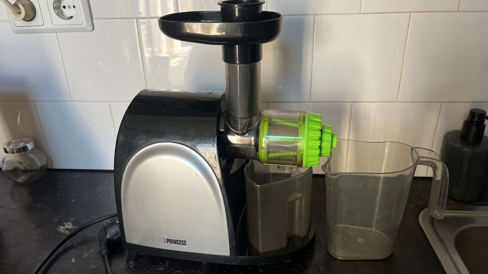 Princess slowjuicer, Witgoed en Apparatuur, Juicers, Gebruikt, Slowjuicer, Elektrisch, Ophalen of Verzenden
