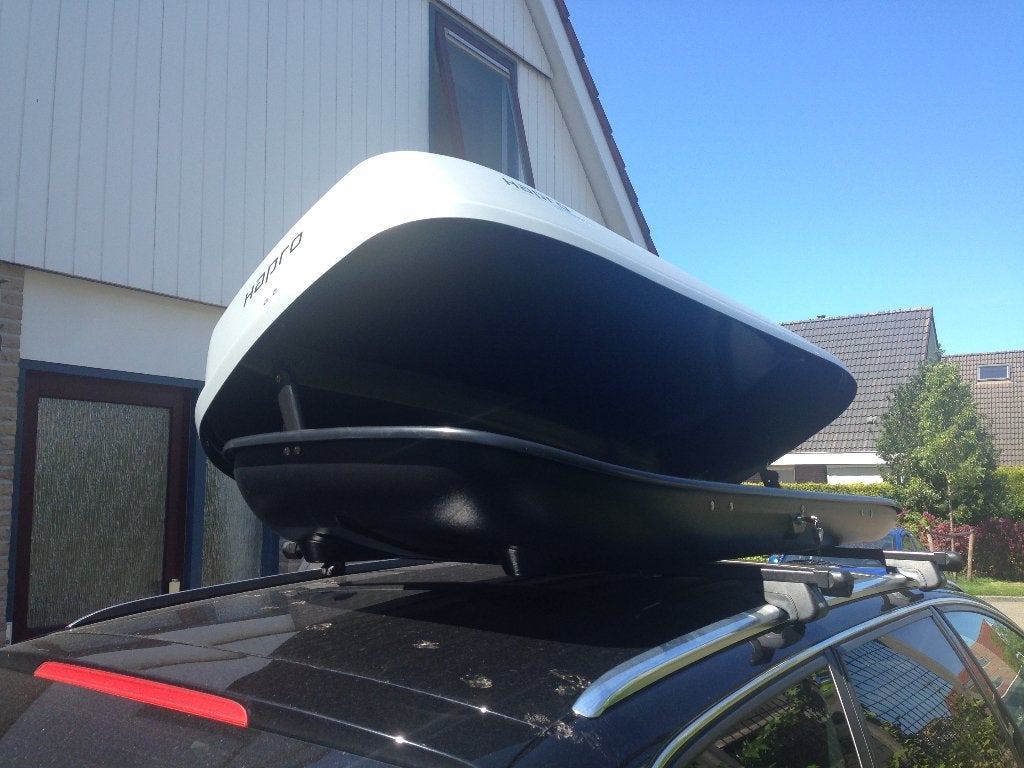Te huur in Friesland. Grote Hapro dakkoffer 390ltr., Auto diversen, Dakkoffers, Ophalen, Zo goed als nieuw